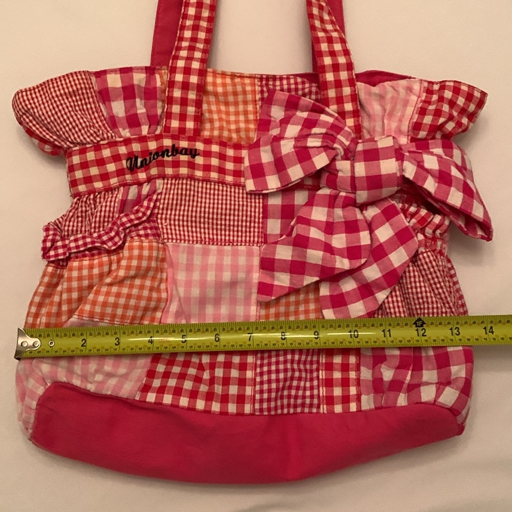 Unionbay patchwork quilted shoulder bag Y2K - Picture 4 of 9